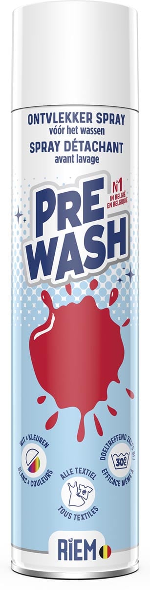 Riem ontvlekker Pre-Wash, spray van 600 ml afbeelding