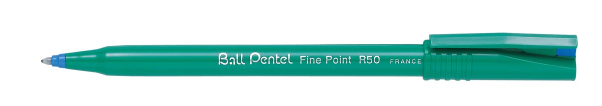 Pentel Roller Ball R50/R56 blauw, medium schrift afbeelding
