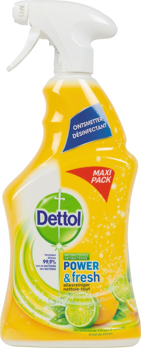 Dettol allesreiniger, citroen, flacon van 750 ml Dettol allesreiniger, citroen, flacon van 750 ml