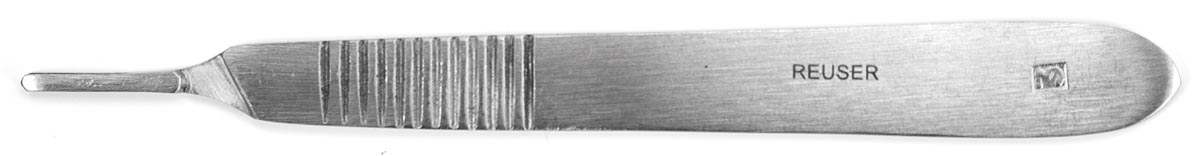 Kangaro radeermeshouder, metaal, nr. 3