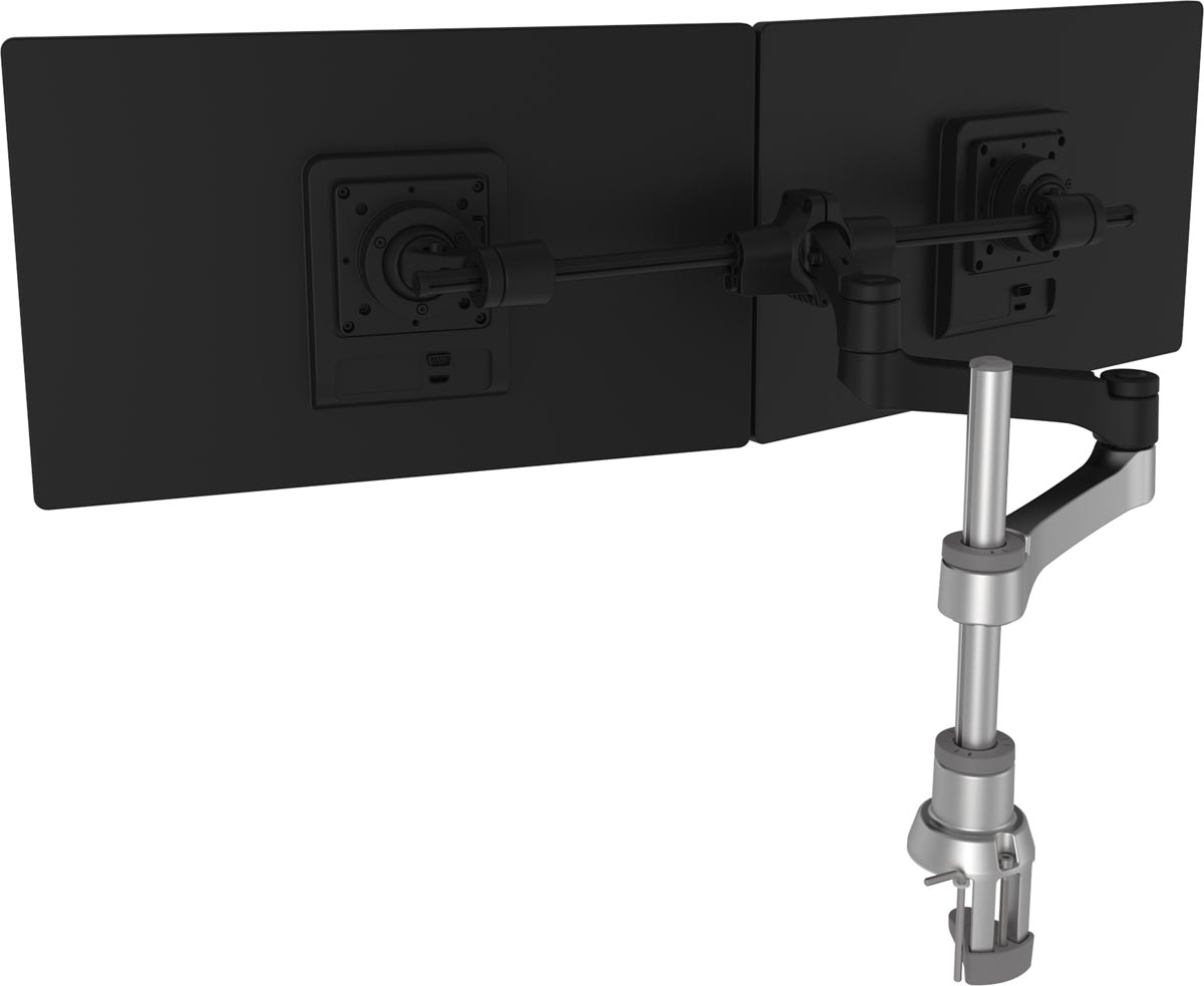 R-Go Zepher 4 Monitorarm + Bar