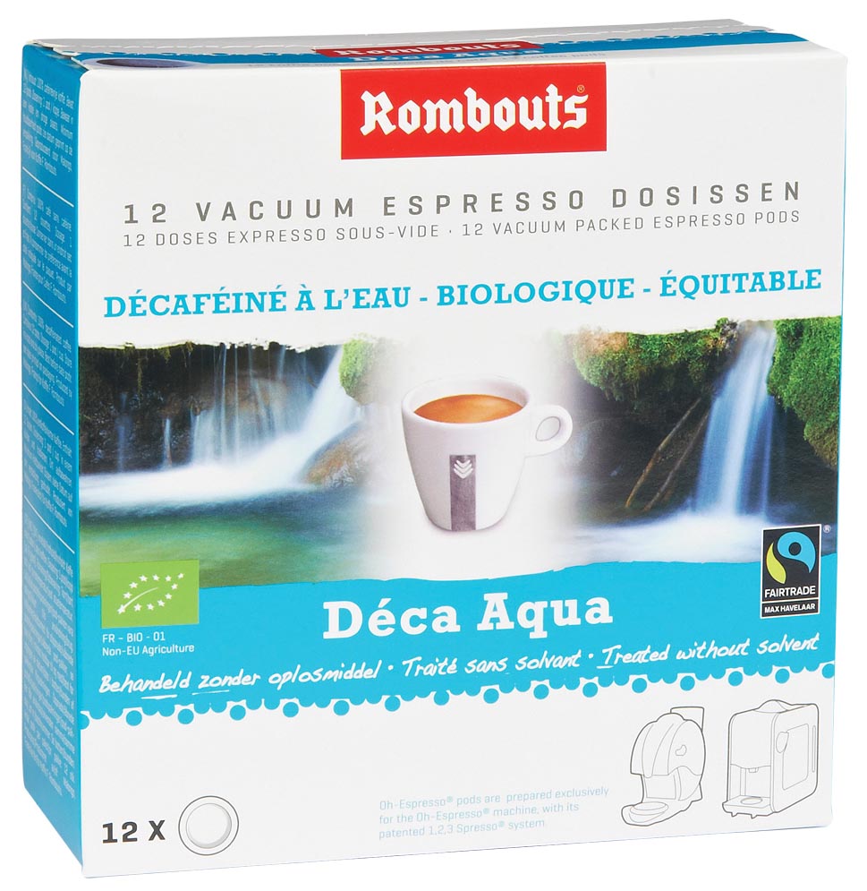 Rombouts Koffiepads Voor Espresso Decafeine Pak Van 12 Stuks huismerk kopen in de aanbieding
