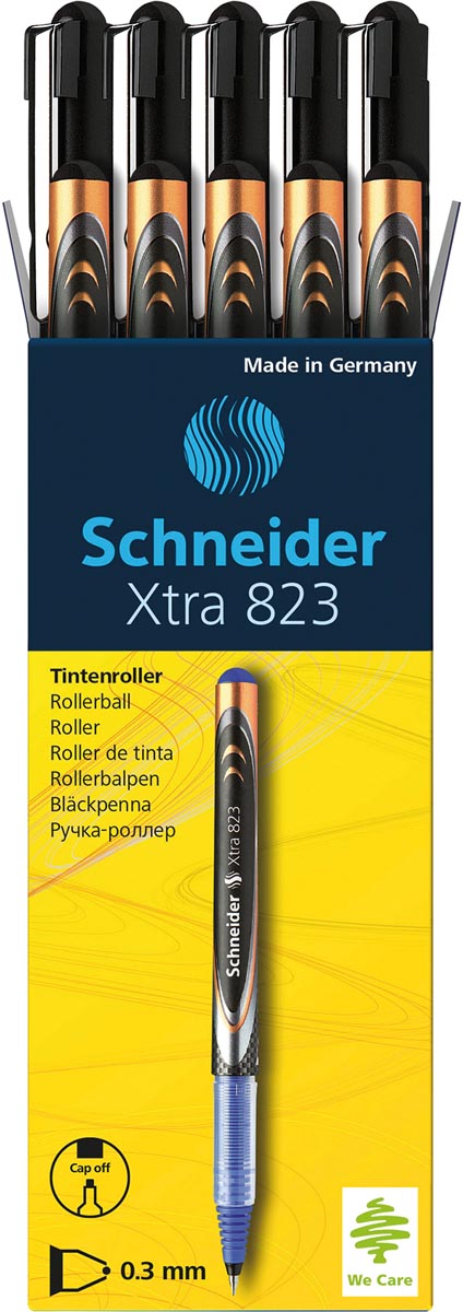 Rollerball Schneider Xtra 823 0.3mm zwart