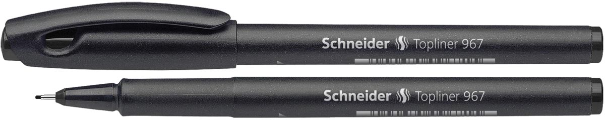 Schneider Fineliner Topliner 967 zwart afbeelding