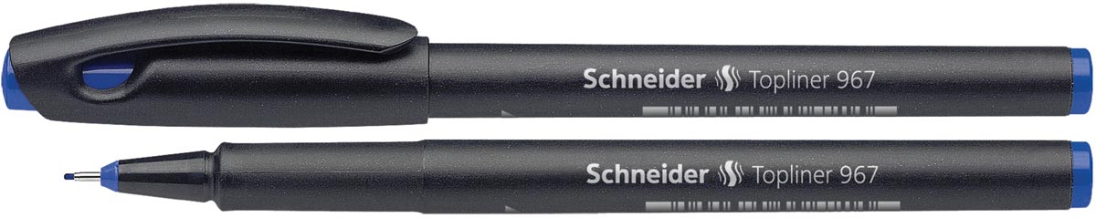 Schneider Fineliner Topliner 967 blauw afbeelding