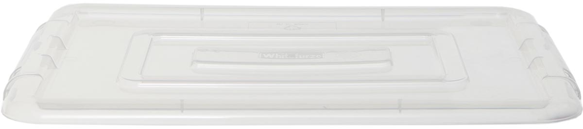 Whitefurze Stack & Store Medium deksel voor opbergdoos 32 liter, transparant afbeelding