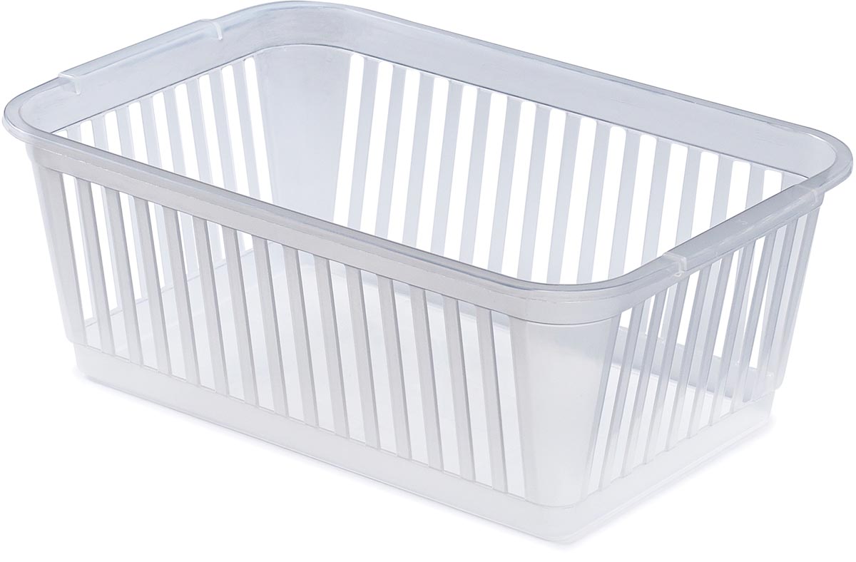 Whitefurze Small opbergmand 30 cm, transparant afbeelding