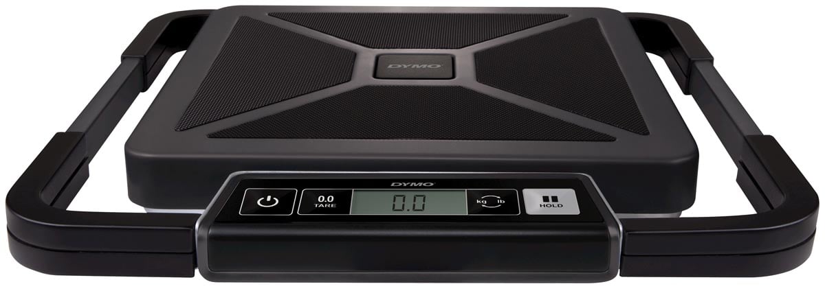 Dymo pakketweegschaal S50, weegt tot 50 kg, gewichtsinterval van 100 gram afbeelding