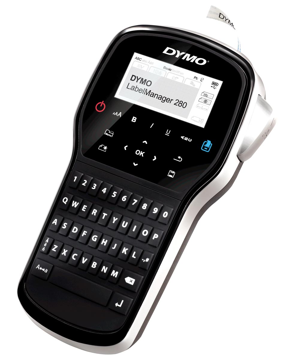 Dymo Beletteringsysteem Labelmanager 280 Qwerty huismerk kopen in de aanbieding