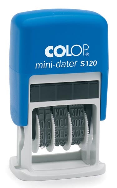 Colop datumstempel mini-datumstempel, Nederlands afbeelding
