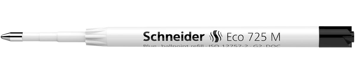 Schneider balpenvulling Eco 725, medium, zwart afbeelding