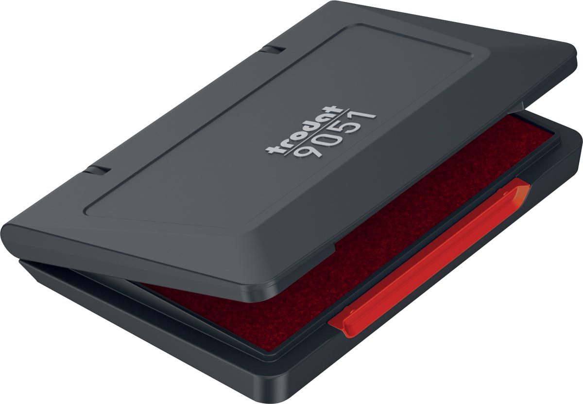 Trodat stempelkussen ft 5 x 9 cm, rood afbeelding