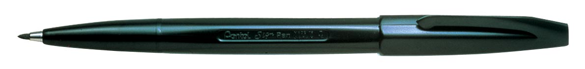 Pentel Sign Pen S520 zwart afbeelding