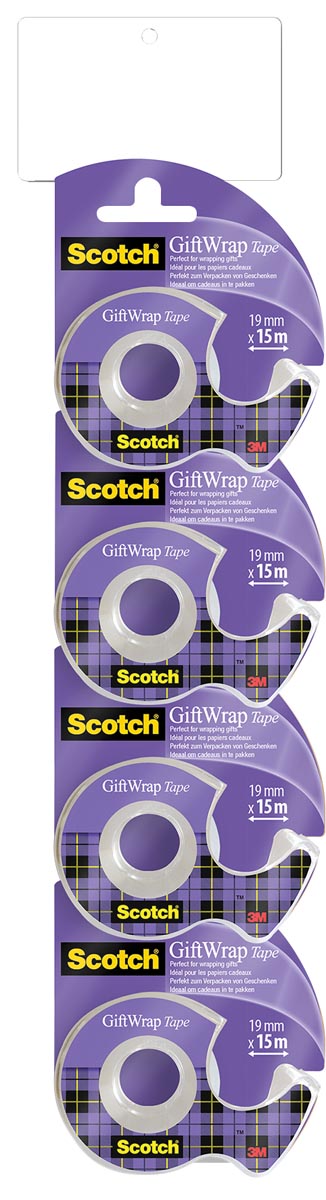 Scotch clipstrip Gift Wrap tape Scotch clipstrip Gift Wrap tape
