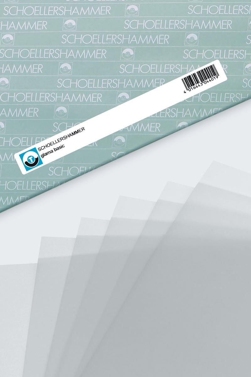 Schoellershammer Glama transparant papier, A3, 80 g/m², blok van 250 vel