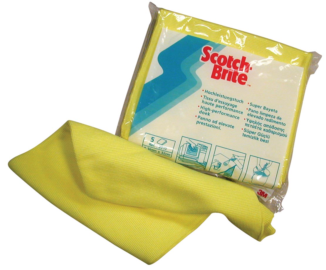 Scotch Brite Microvezeldoek Geel Pak Van 5 Stuks huismerk kopen in de aanbieding Scotch Brite Microvezeldoek Geel Pak Van 5 Stuks huismerk kopen in de aanbieding