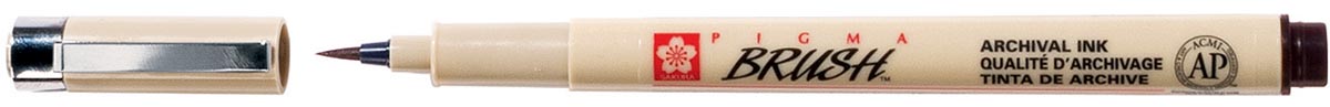 Sakura bruhspen Pigma Brush, zwart afbeelding