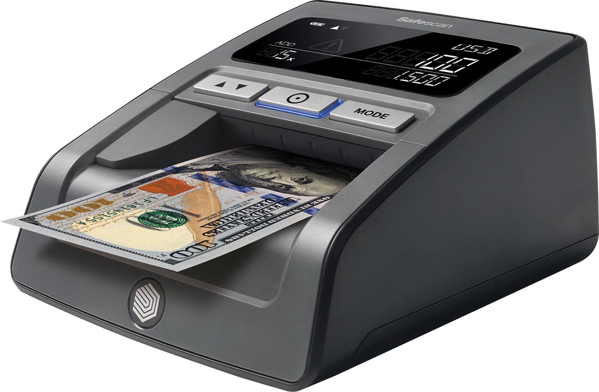 Safescan valsgelddetector 185-S, met 7-voudige valsgelddetectie afbeelding