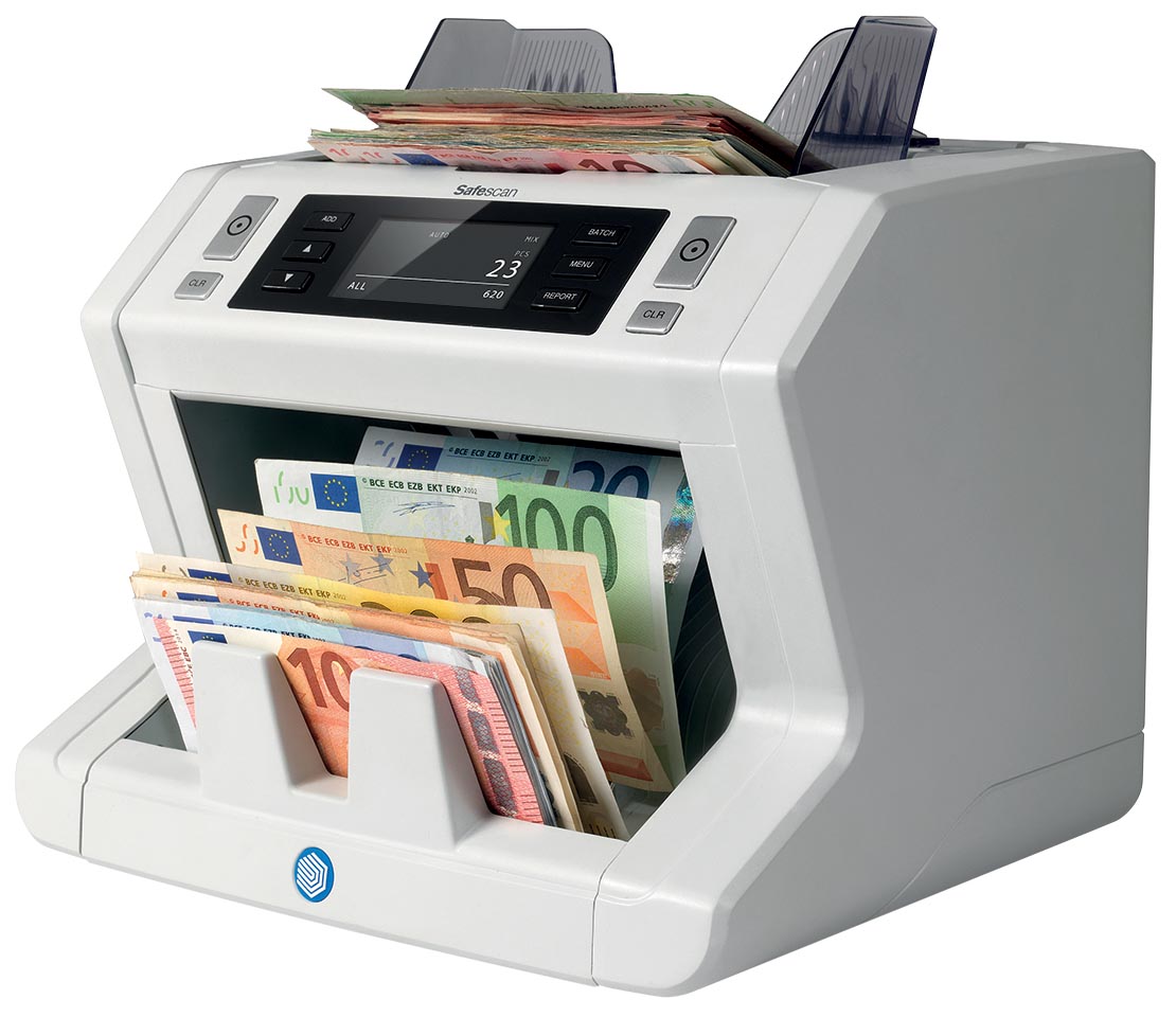 Safescan biljettelmachine 2665S, met 7-voudige valsgelddetectie