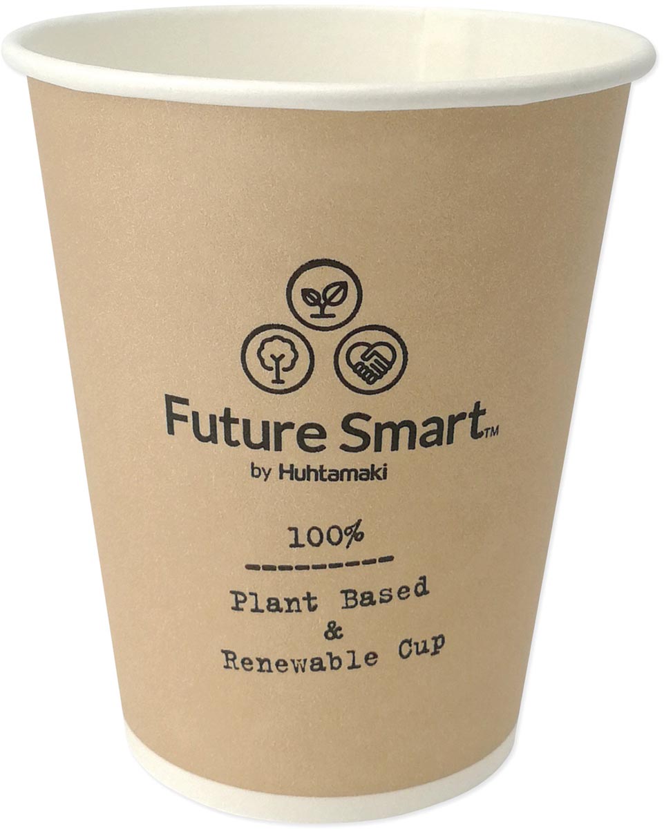 Drinkbeker Future Smart, uit karton, 150 ml, pak van 100 stuks afbeelding