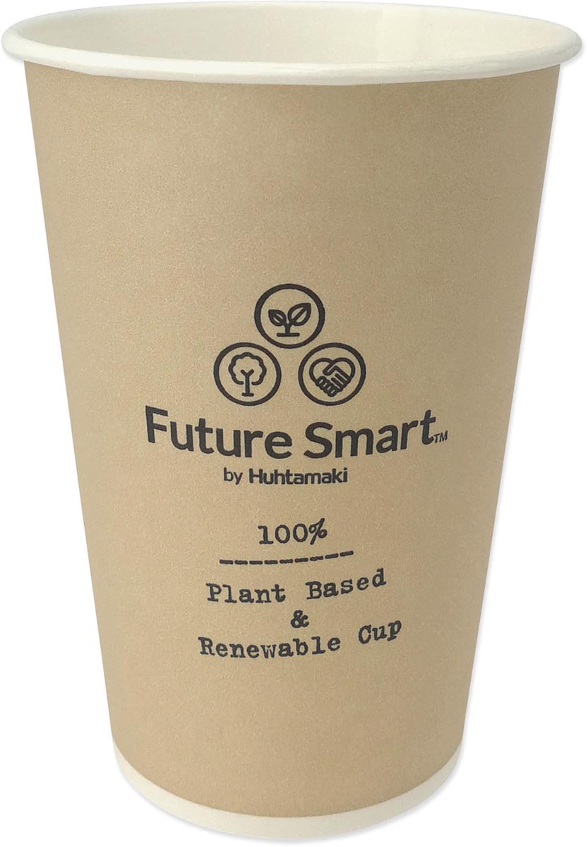 Drinkbeker Future Smart, uit karton, 180 ml, pak van 100 stuks afbeelding