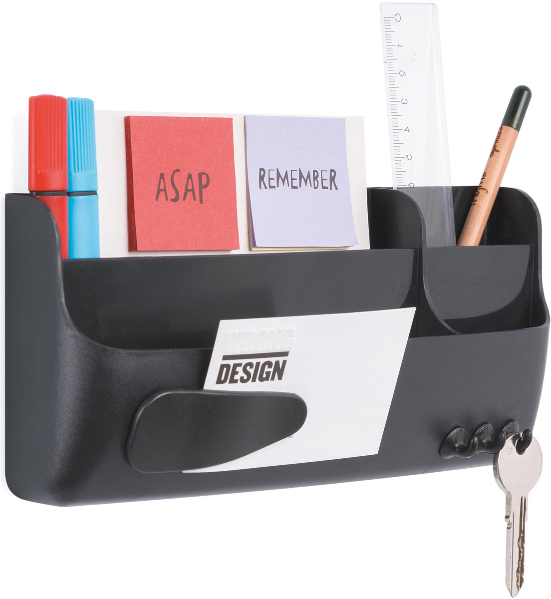 Bi-Office accesoirehouder voor magnetische whiteboards afbeelding