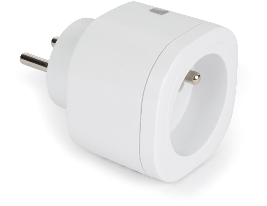 Perel Smart Wifi stekker voor binnen, wit, voor België Perel Smart Wifi stekker voor binnen, wit, voor België