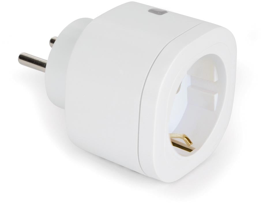 Perel Smart Wifi stekker voor binnen, wit, voor Nederland afbeelding