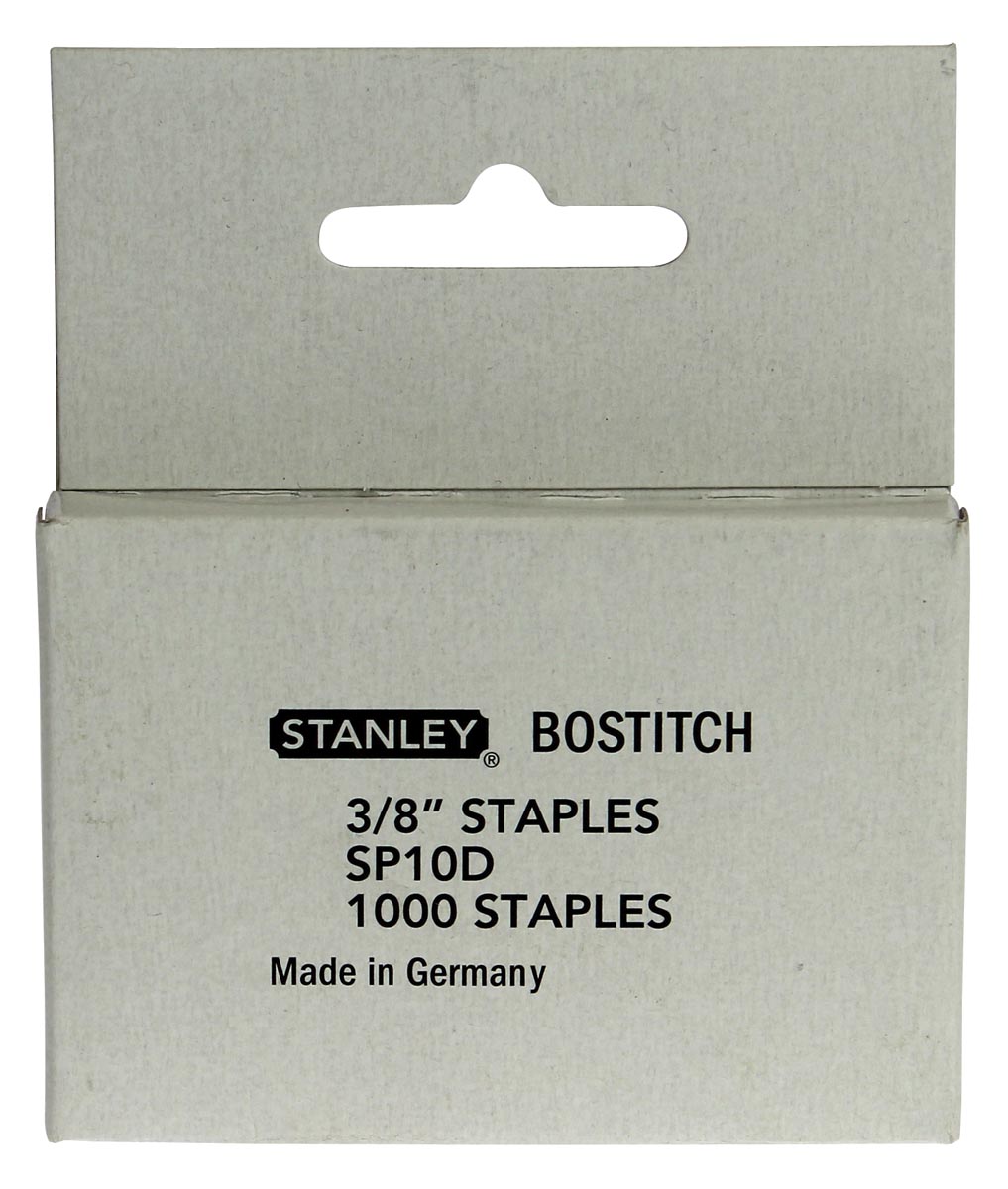 Bostitch Nietjes voor T10, 10 mm, doos van 1.000 nietjes Bostitch Nietjes voor T10, 10 mm, doos van 1.000 nietjes