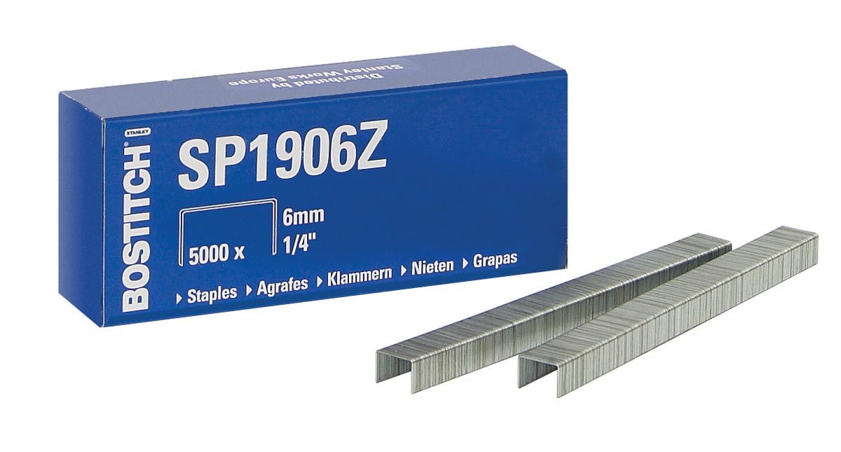 Bostitch nietjes SP1906E (6 mm), voor P3 afbeelding