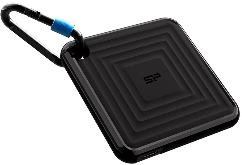 Silicon Power draagbare SSD harde schijf, USB-C, 1 TB, zwart Silicon Power draagbare SSD harde schijf, USB-C, 1 TB, zwart