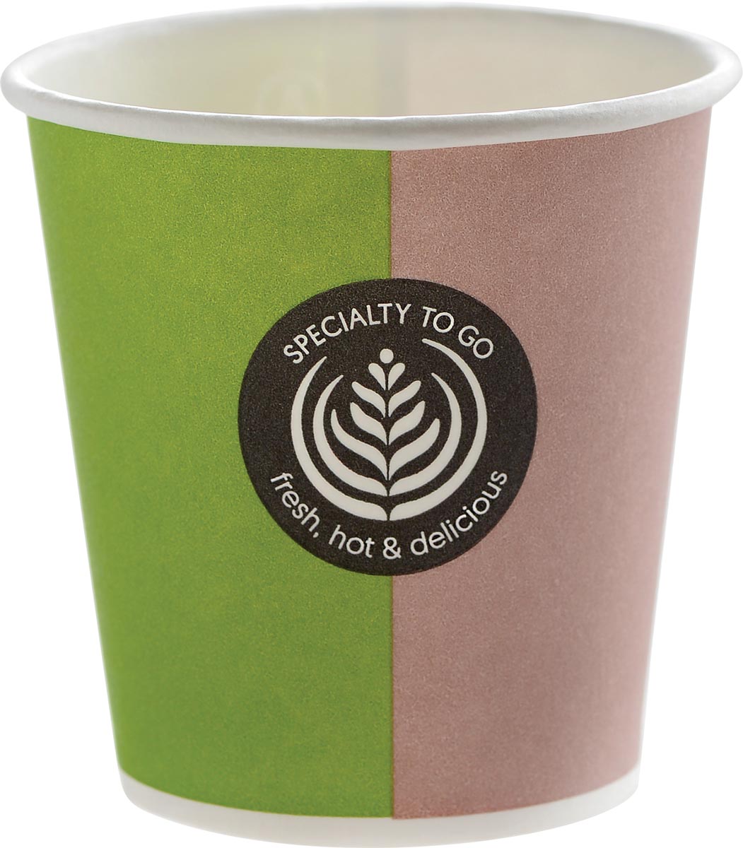 Drinkbeker Coffee To Go, uit karton, 100 ml, diameter 62,5 mm, pak van 80 stuks