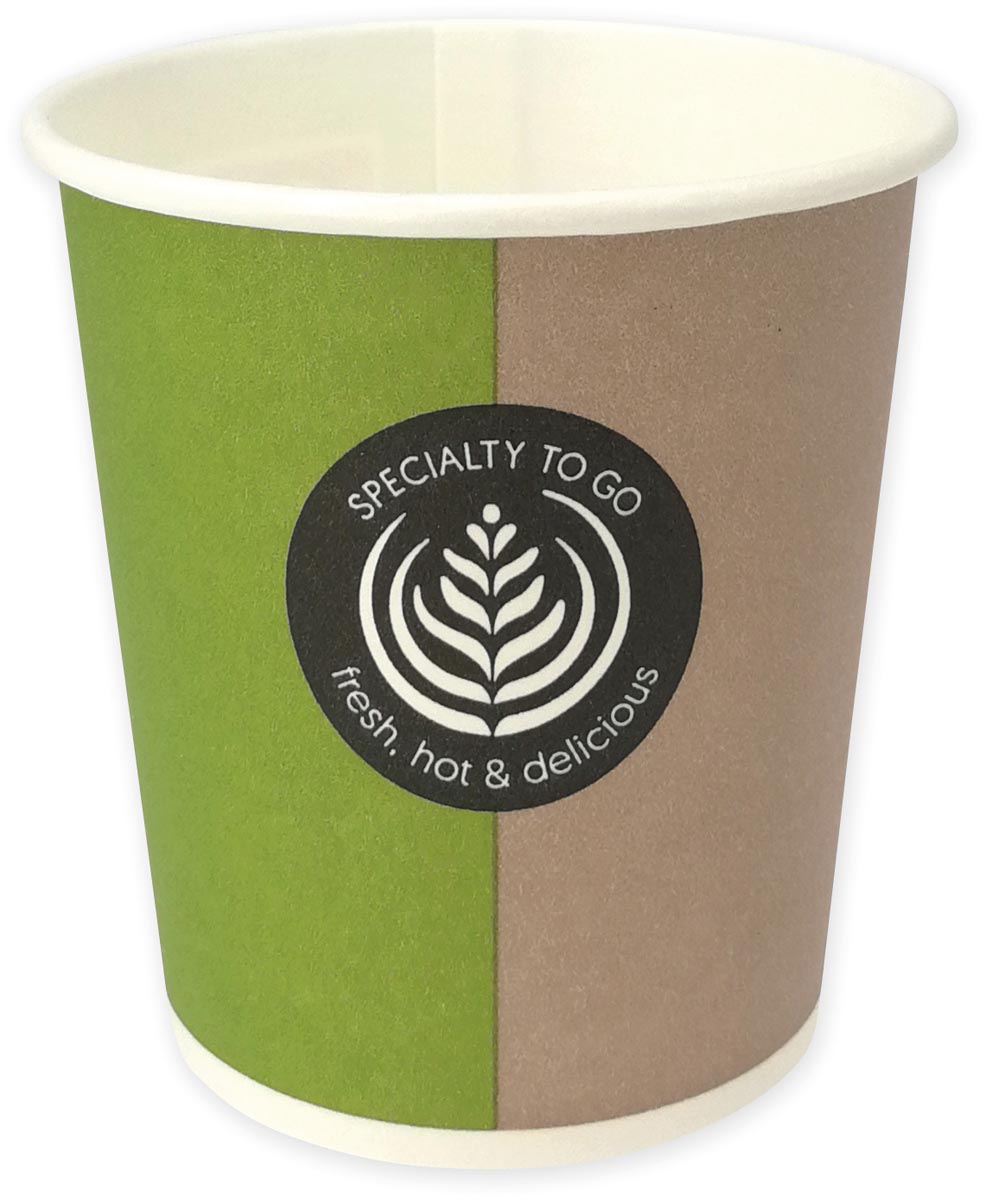 Drinkbeker Coffee To Go, uit karton, 100 ml, pak van 80 stuks afbeelding