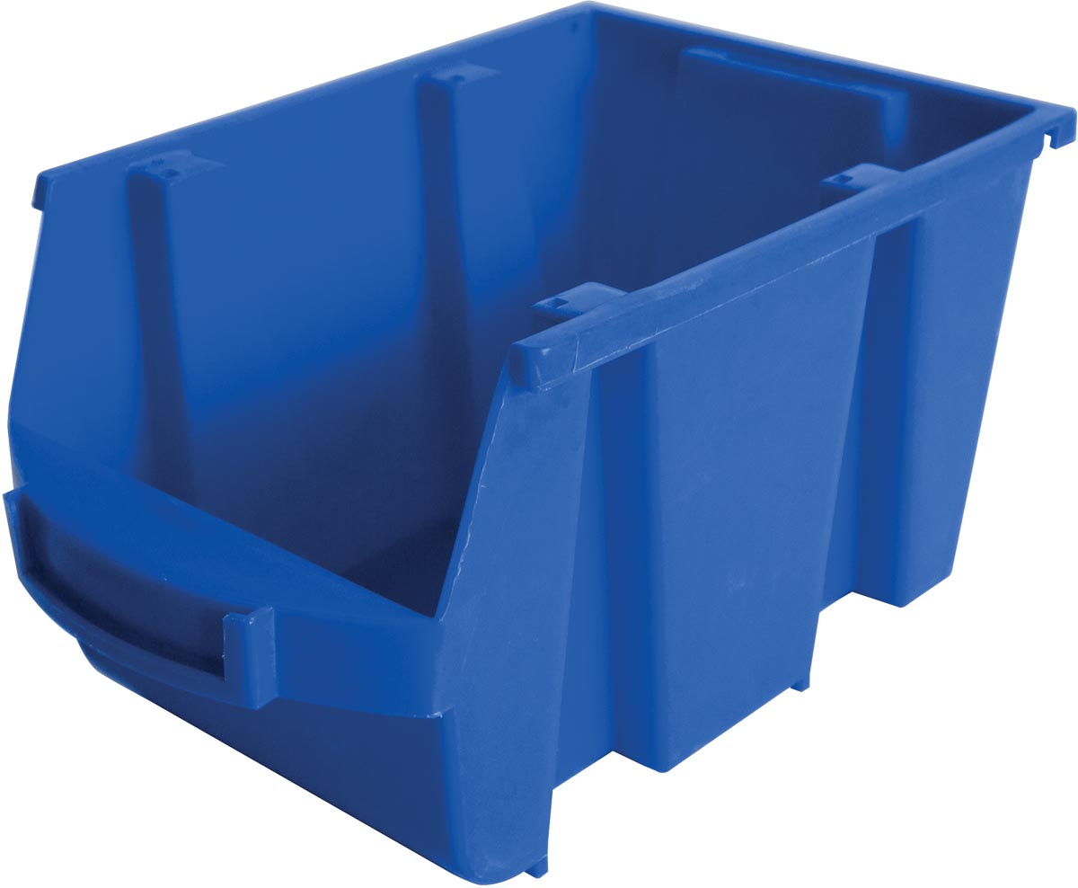 Viso magazijnbak 4 liter, blauw afbeelding
