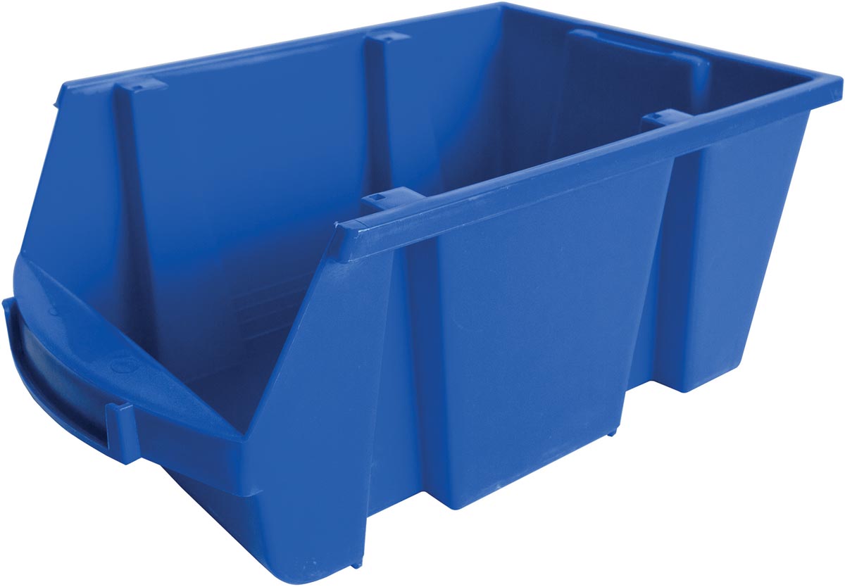Viso magazijnbak 10 liter, blauw afbeelding