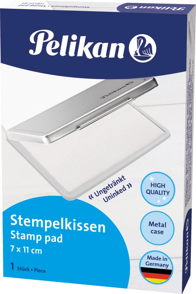 Pelikan stempelkussen afbeelding