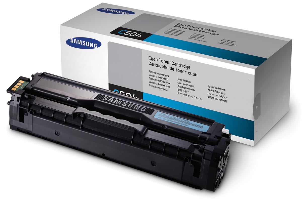 S-Printing toner CLT-C504S cyaan, 1800 pagina's - OEM SU025A