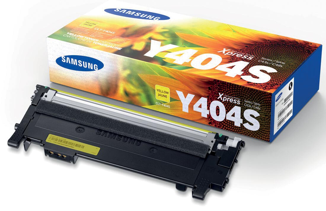 S-Printing toner CLT-Y404S geel, 1000 pagina's - OEM SU444A