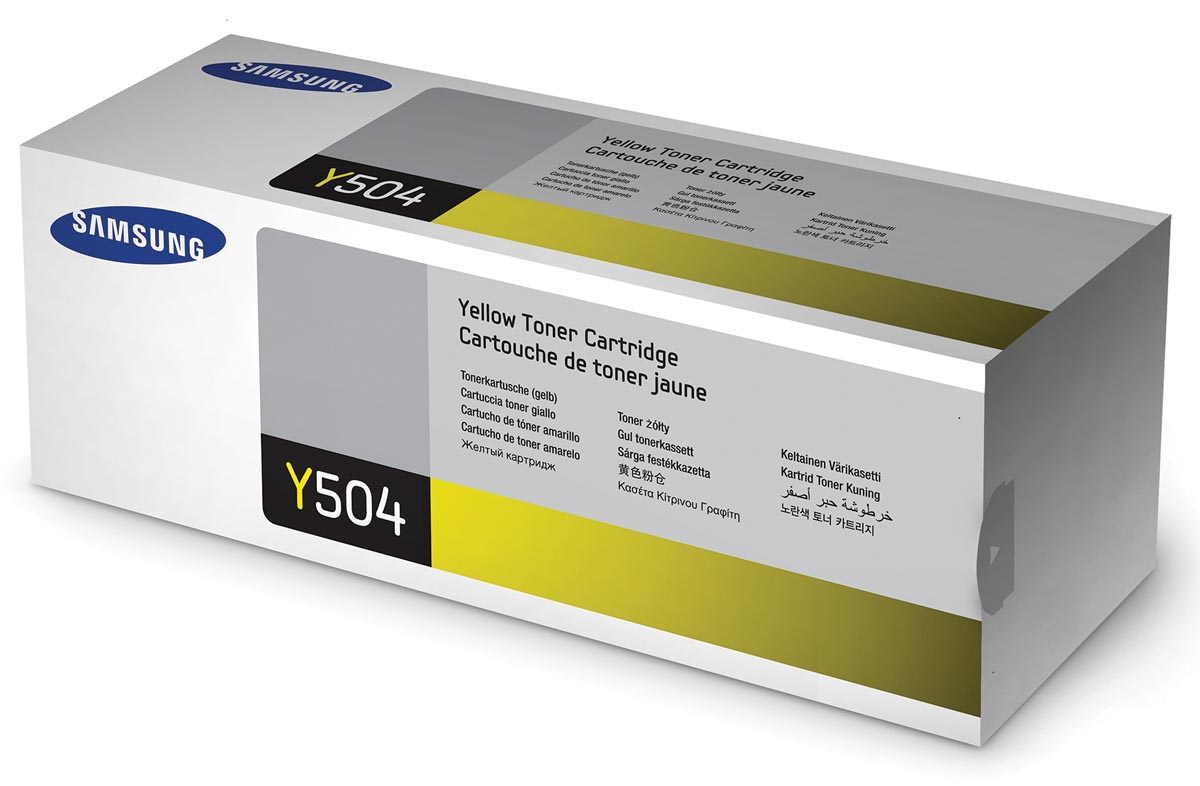 S-Printing toner CLT-Y504S geel, 1800 pagina's - OEM SU502A