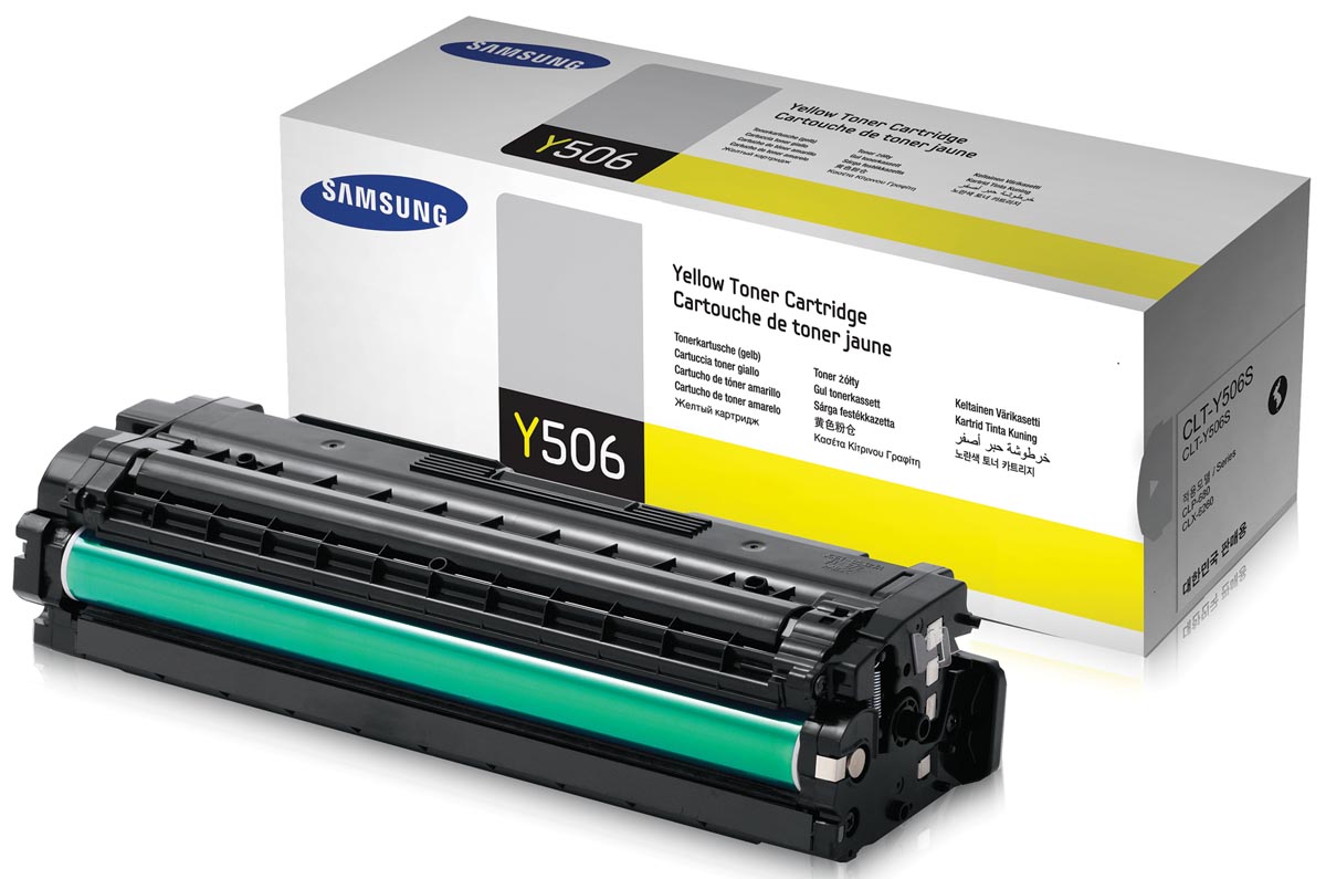 S-Printing toner CLT-Y506S geel, 1500 pagina's - OEM SU524A