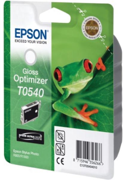 Epson inktcartridge T0540, 400 pagina's, OEM C13T05404010, glossy optimizer
