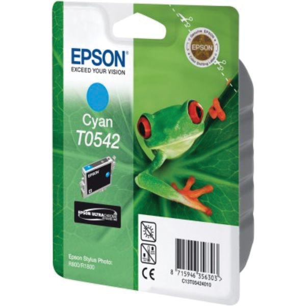 Epson inktcartridge T0542, 400 pagina's, OEM C13T05424010, cyaan