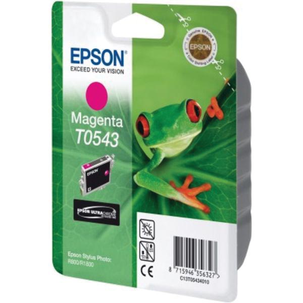 Epson inktcartridge T0543, 400 pagina&apos;s, OEM C13T05434010, magenta