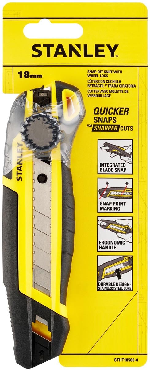 Stanley cutter met schroefknop MPP Quick Snap 18 mm afbeelding