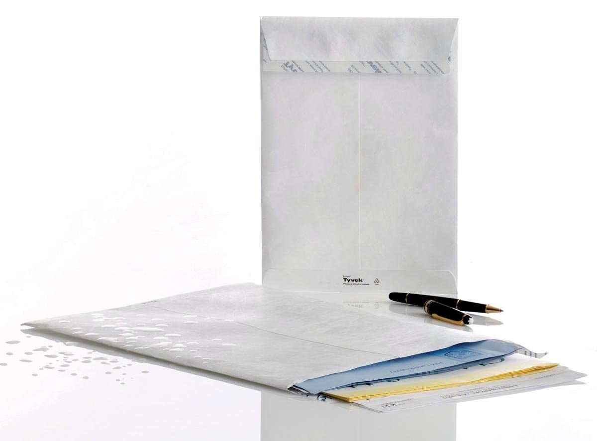 Enveloppen Tyvek ft 162 x 229 mm, doos van 100 stuks