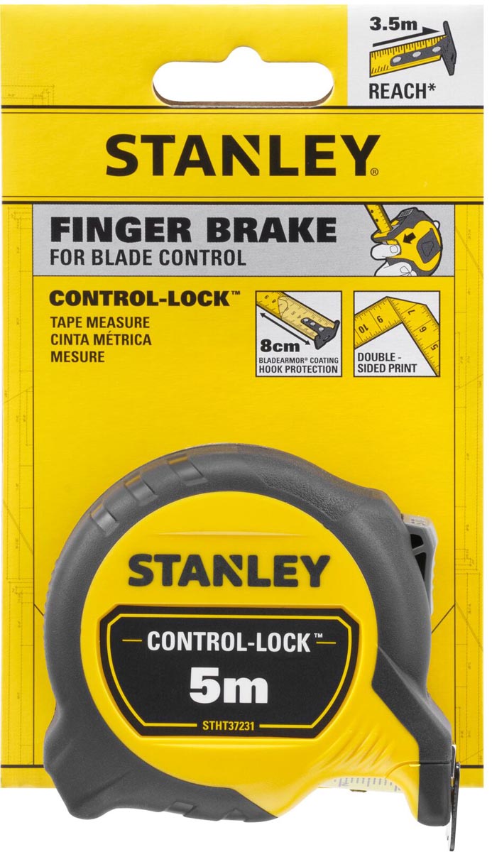 Stanley rolmeter Control-Lock 5 m x 25 mm