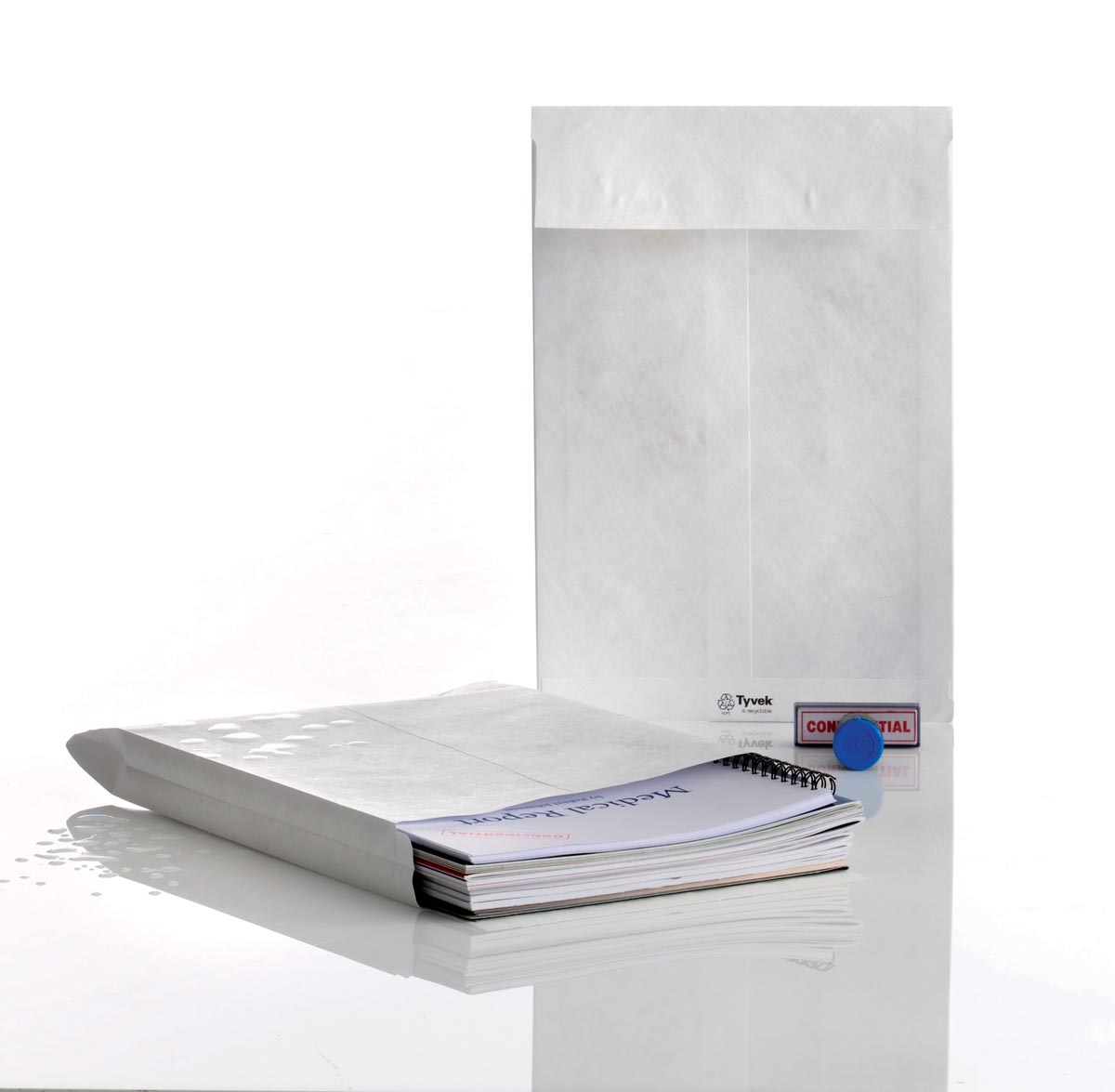 Balgenveloppen Tyvek ft 229 x 324 x 38 mm, pak van 20 stuks afbeelding