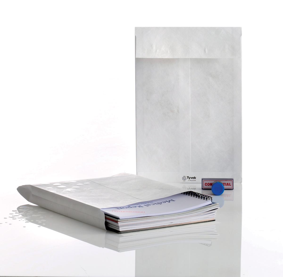 Balgenveloppen Tyvek ft 250 x 353 x 38 mm, pak van 20 stuks afbeelding