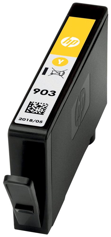 HP inktcartridge 903, 315 pagina&apos;s, OEM T6L95AE, geel afbeelding