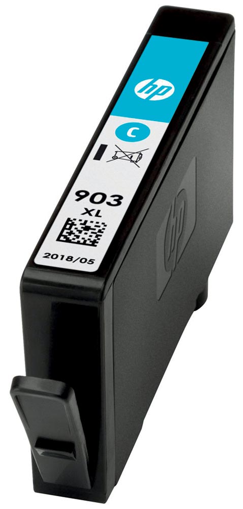 HP inktcartridge 903XL, 825 pagina&apos;s, OEM T6M03AE, cyaan afbeelding